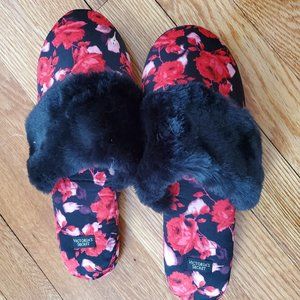Victoria's Secret Floral Slippers